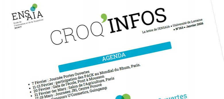 croq'Infos Mars 2026