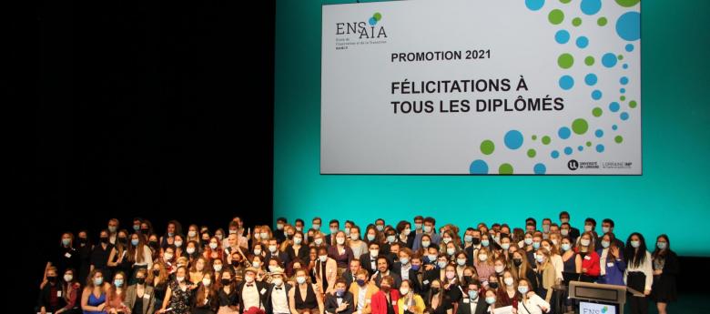 Promotion 2021 Ingénieurs ENSAIA