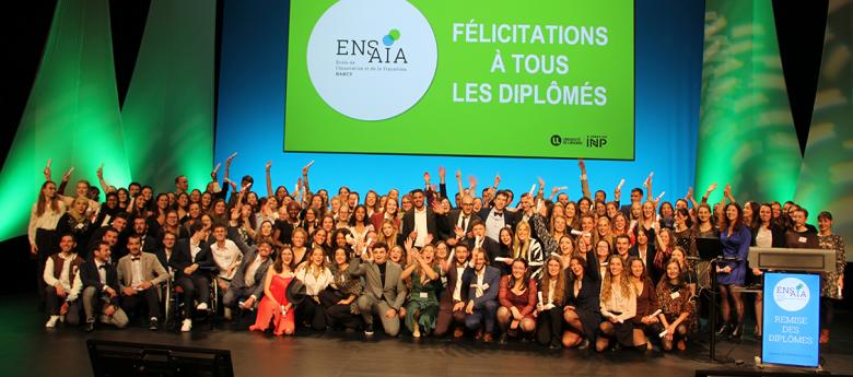 Cérémonie de remise des Diplômes Ingéieur ENSAIA Promotion 2022
