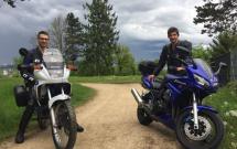 Raodtrip Ecologique à moto  de 2 étudiants de l'ENSAIA