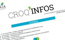 Croq'Infos, l'infolettre de l'ENSAIA, Octobre 2023