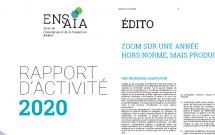 Rapport d'activité de l'ENSAIA 2020