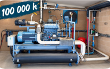 Co-générateur de la Plateforme de méthanisation de La Bouzule